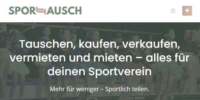 Sportausch-Flyer